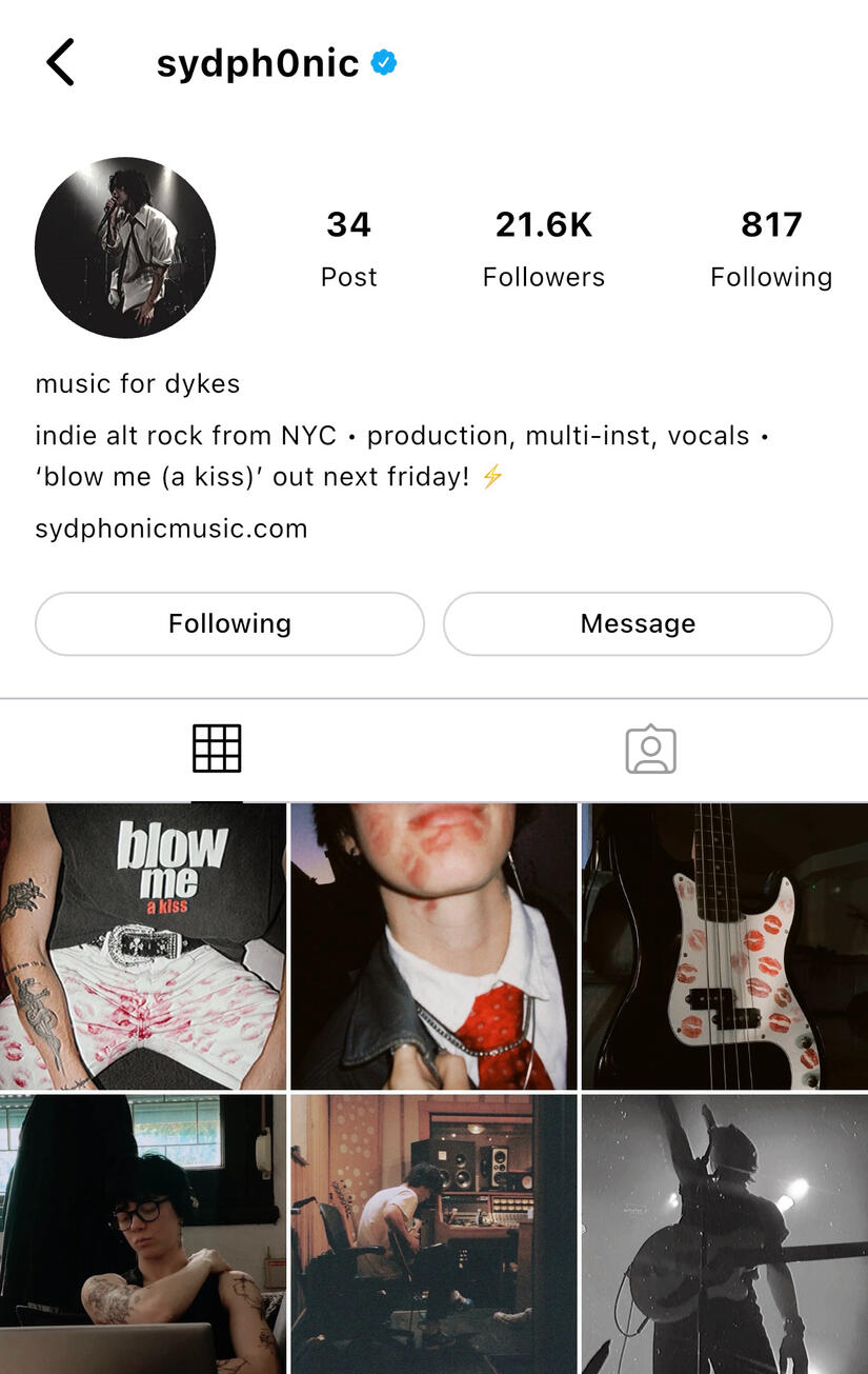 music instagram
